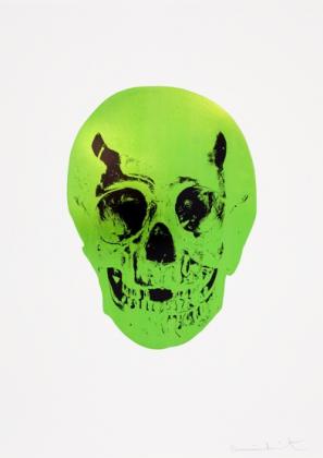 Click to enlarge The Sick Dead: Lime Green / Raven Black