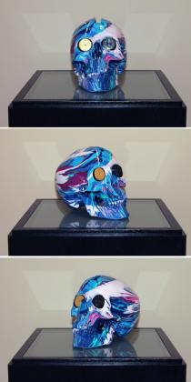 Click to enlarge The Hours Spin Skull #4