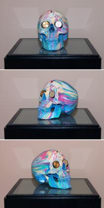 Click to enlarge The Hours Spin Skull #5