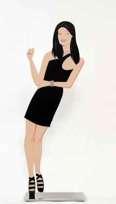 Click to enlarge Yi (from Black Dress Cut-Out Series)