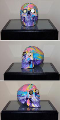 Click to enlarge The Hours Spin Skull #1