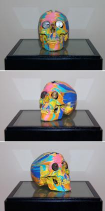 Click to enlarge The Hours Spin Skull #3