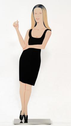 Click to enlarge Yvonne (from Black Dress cut-out series)