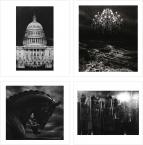 1. Untitled (Capitol Detail) 2. Untitled (Throne Room) 3. Untitled (Bucephalus) 4. Untitled (Riot Cops) 2017